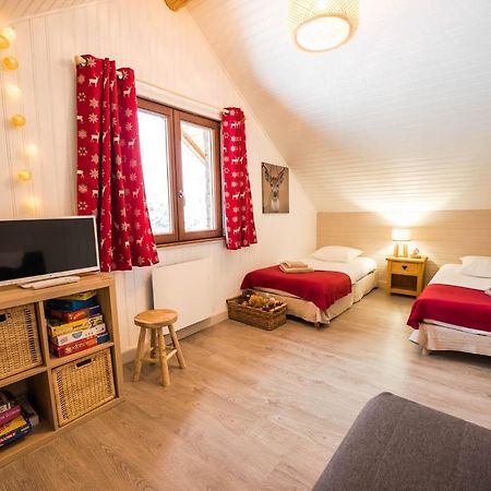 Le Bois Des Neiges Charmant Chalet Authentique A 5 Mn De Gerardmer クソンリュプト・ロンジュメール エクステリア 写真